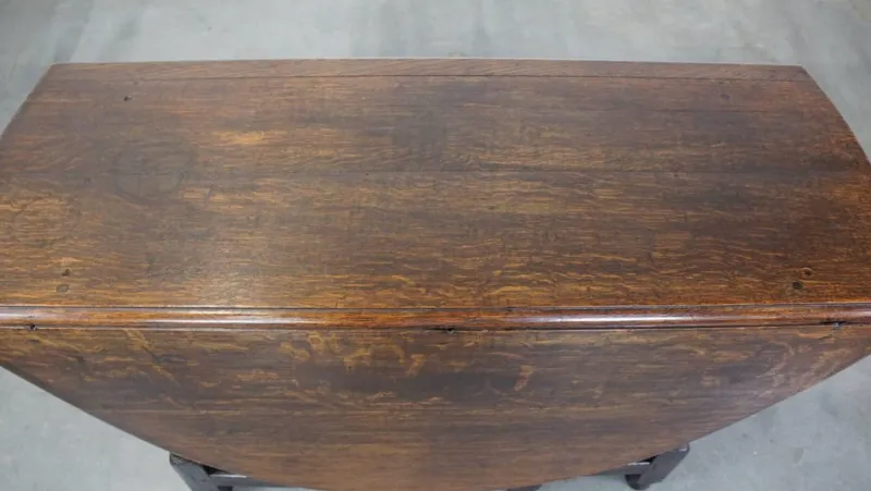 Pamono Antique English Oak Gateleg Table> Dining Tables & Sets