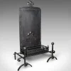 Pamono Antique English Open Hearth Fireplace, 1900, Set of 3> Fireplaces And Mantels
