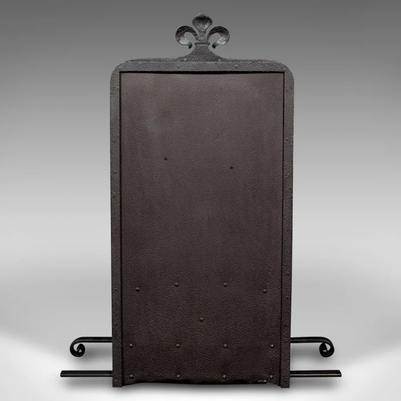 Pamono Antique English Open Hearth Fireplace, 1900, Set of 3> Fireplaces And Mantels