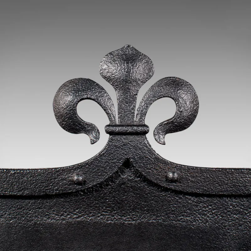 Pamono Antique English Open Hearth Fireplace, 1900, Set of 3> Fireplaces And Mantels