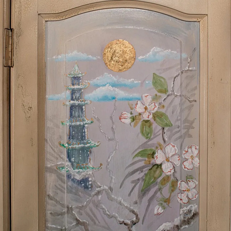 Online Pamono Antique English Privacy Screen Room Divider, 1890s