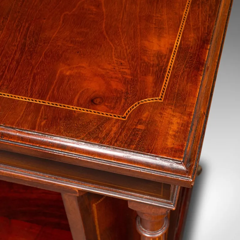 Online Pamono Antique English Rotary Bookcase, 1910
