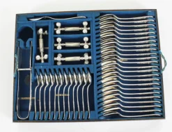 Clearance Pamono Antique English Silver Plated Setting Cutlery, Set of 155