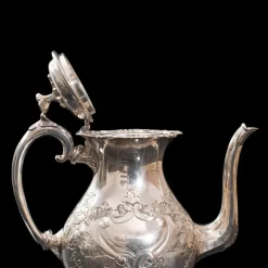 Discount Pamono Antique English Silver-Plated Tea Service, 1900s, Set of 4