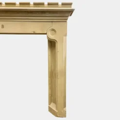 Sale Pamono Antique English Stone Fireplace Mantel, 1840