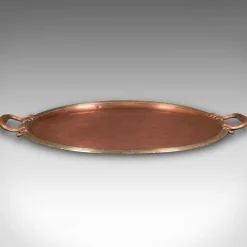 New Pamono Antique English Tray in Copper and Bronze