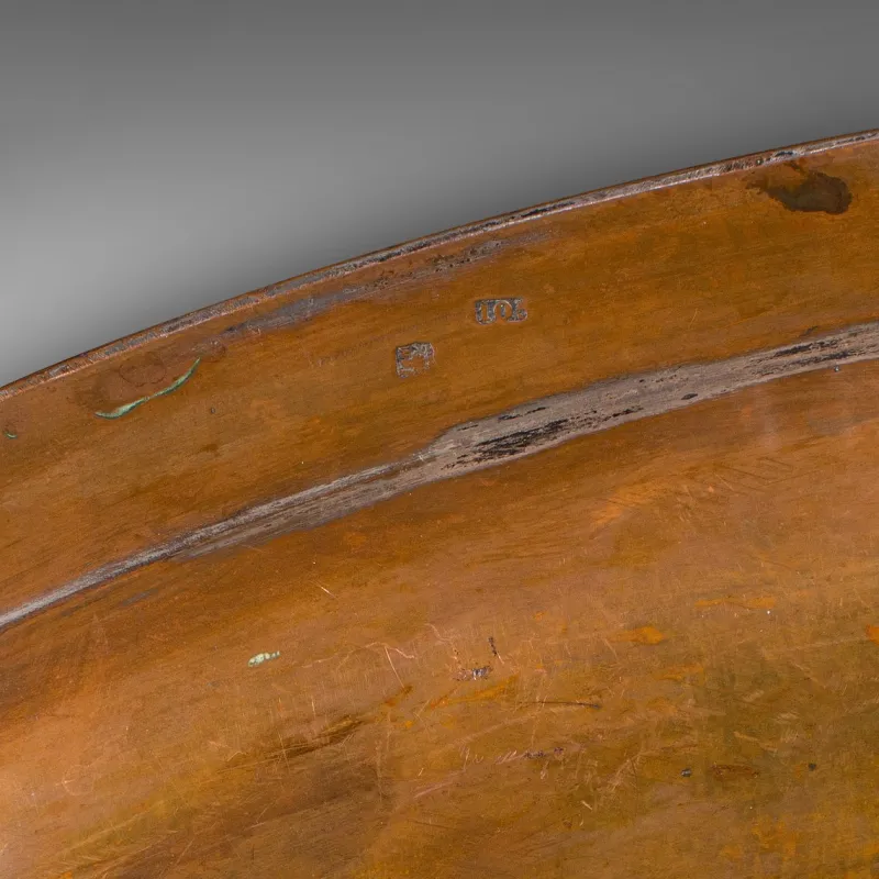 New Pamono Antique English Tray in Copper and Bronze