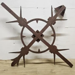 Pamono Antique English Victorian Wrought Iron and Metal Work Fence, 1890s
