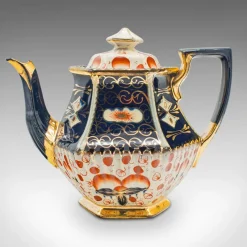 Online Pamono Antique English Victorian Ceramic Imari Pattern Teapot, 1900