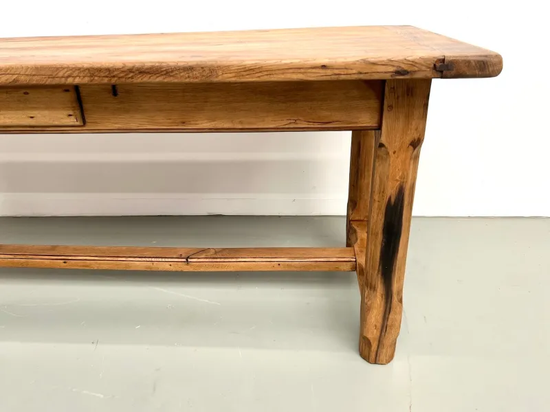 Pamono Antique Farmhouse Table in Oak and Walnut, 1700s> Dining Tables & Sets