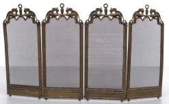 New Pamono Antique Fireplace Folding Screen, England, 1920s