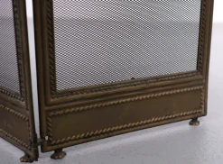 New Pamono Antique Fireplace Folding Screen, England, 1920s