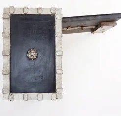 Pamono Antique Fireproof Cast Iron Safe> Fireplaces And Mantels