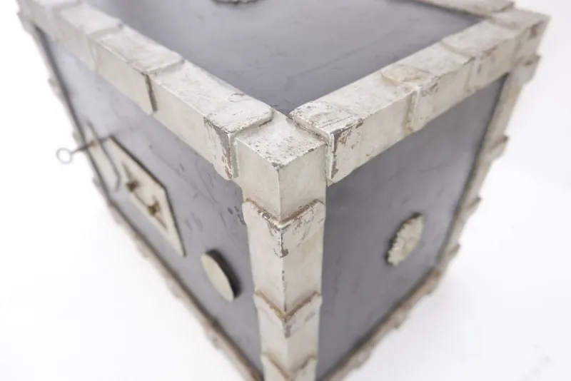 Pamono Antique Fireproof Cast Iron Safe> Fireplaces And Mantels