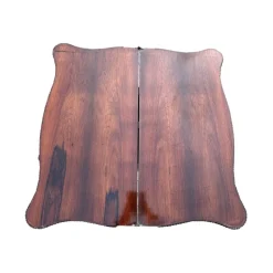 Pamono Antique Foldable Console Table in Rosewood><noscript><img width=