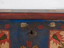 Pamono Antique Folk Art Chest, 1870s><noscript><img width=