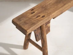 Pamono Antique Footboard Bench, 1870s><noscript><img width=