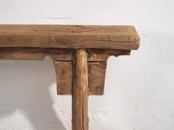 Pamono Antique Footboard Bench, 1870s><noscript><img width=