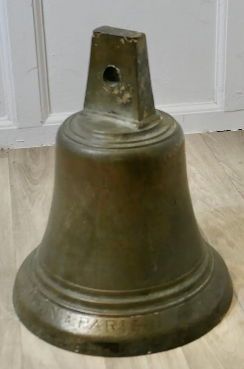 Outlet Pamono Antique French Bronze Bell by Biron Paris