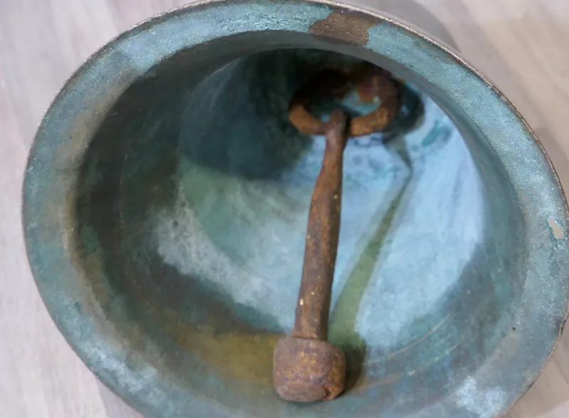Outlet Pamono Antique French Bronze Bell by Biron Paris