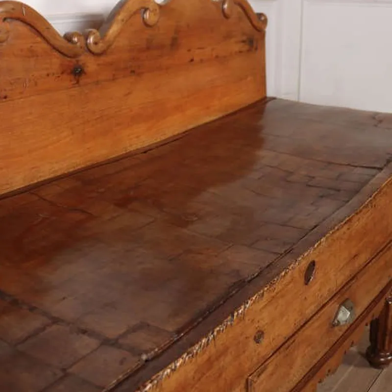 Pamono Antique French Butchers Block> Worktables & Workbenches