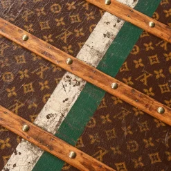 Pamono Antique French Cabin Trunk in Louis Vuitton, 1910><noscript><img width=