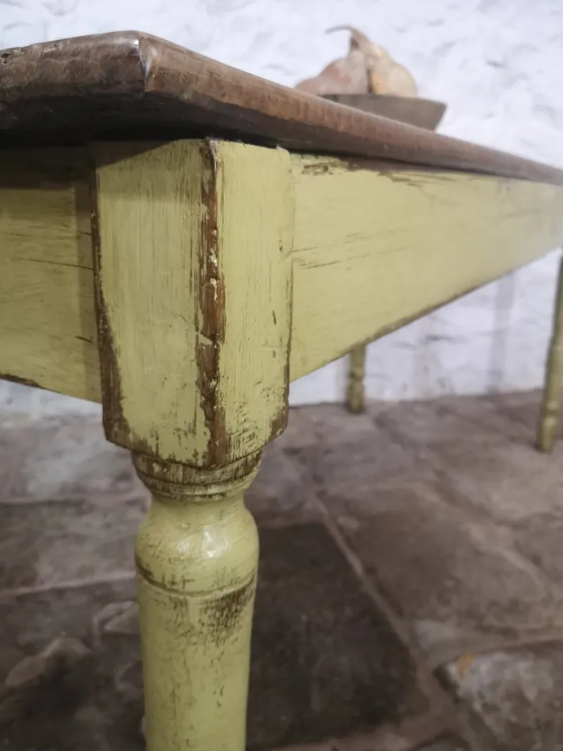 Pamono Antique French Chestnut Kitchen Table, 1780> Dining Tables & Sets