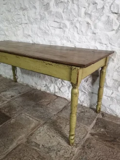 Pamono Antique French Chestnut Kitchen Table, 1780><noscript><img width=