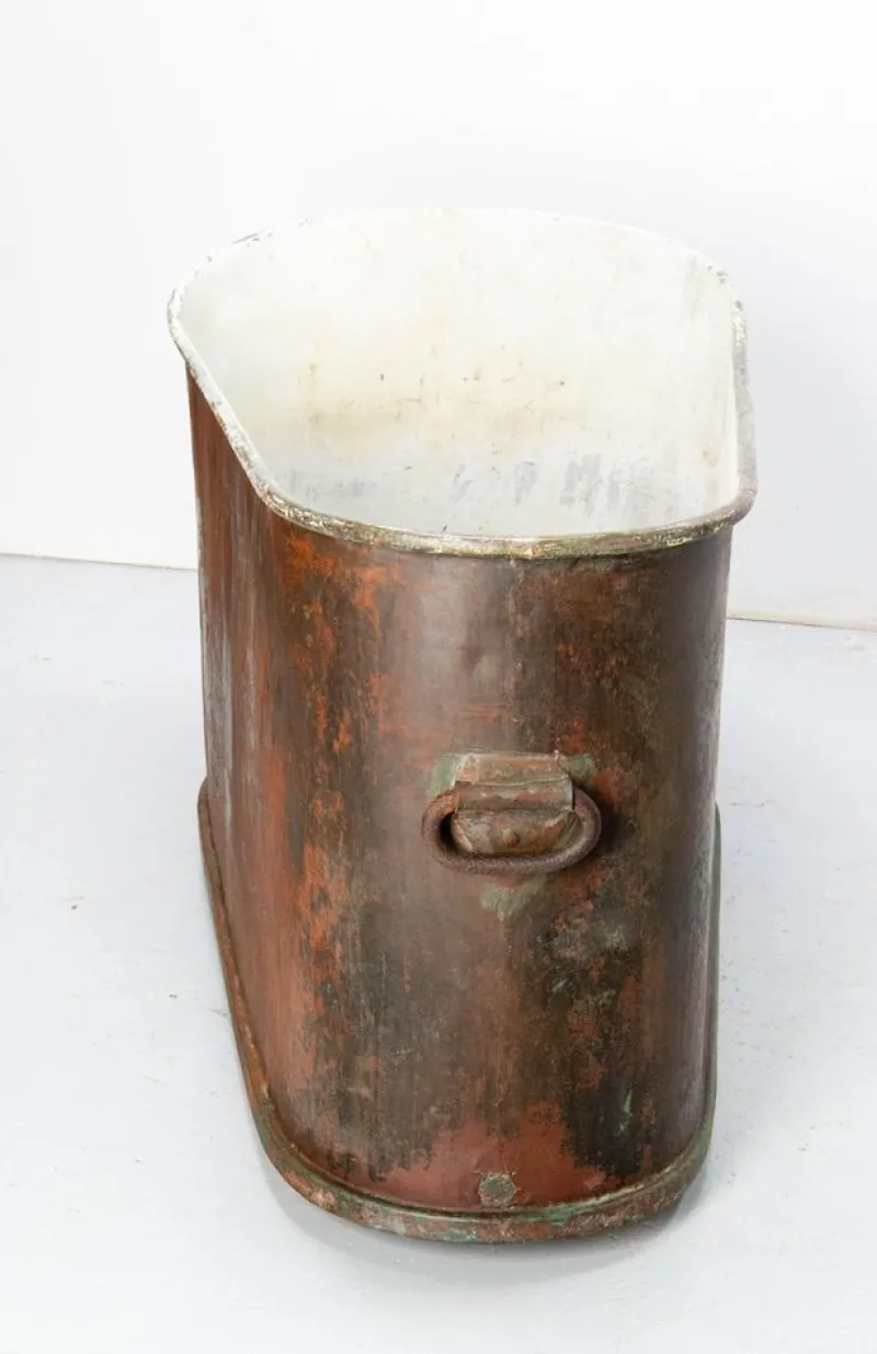 Pamono Antique French Copper Bathtub, 1890> Architectural Elements