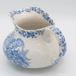 New Pamono Antique French Country Style Water Jug or Ewer from FF Pexonne, Liseron, 1890s