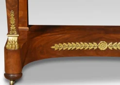 New Pamono Antique French Empire Dressing Table in Mahogany