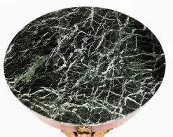 Pamono Antique French Empire Marble and Ormolu Occasional Table, 19th Century><noscript><img width=