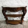 Pamono Antique French Empire Napoleon III Console Table in Mahogany, 1860> Console Tables