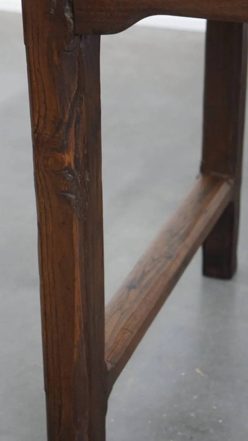 Clearance Pamono Antique French Farm Chestnut Dining Table with Drawers, Early 19th Century