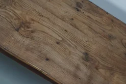 New Pamono Antique French Farmhouse Elm Dining Table, 19th Century