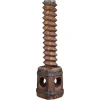 Outlet Pamono Antique French Grape Press Screw Pedestal with Patina, 1850