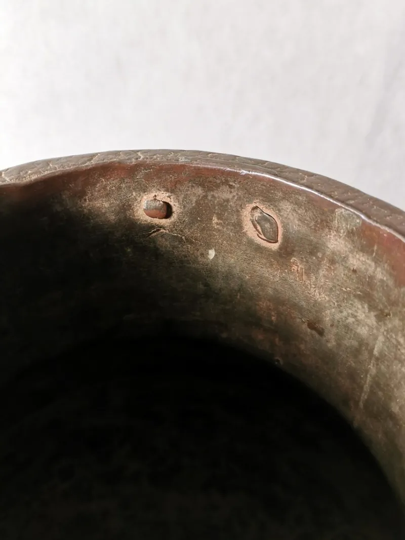 Outlet Pamono Antique French Hammered Copper Jug