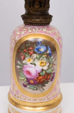 Sale Pamono Antique French Hand Painted Table Lamp in Sevres Porcelain, 1880s