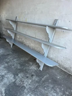 Clearance Pamono Antique French Industrial Style Wall Rack