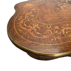Pamono Antique French Louis XV Style Table with Drawer, 1800s><noscript><img width=