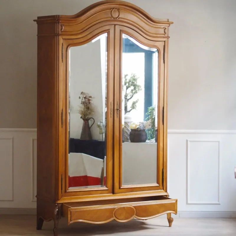 Discount Pamono Antique French Louis XV Style Mirror Cabinet, 1890s