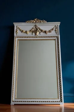Online Pamono Antique French Louis XVI Style Mirror, 1890s