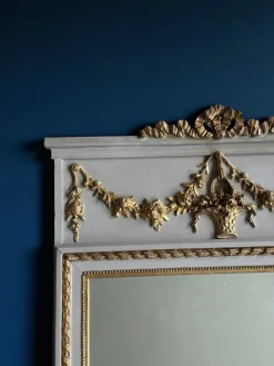 Online Pamono Antique French Louis XVI Style Mirror, 1890s