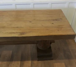 Pamono Antique French Oak Refectory Table, 1890s> Dining Tables & Sets