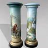 Online Pamono Antique French Painted Columns by Marguerite, 1896, Set of 2