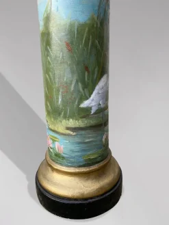 Online Pamono Antique French Painted Columns by Marguerite, 1896, Set of 2