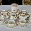 Online Pamono Antique French Porcelain Coffee Tea Set, 1865, Set of 13