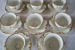 Online Pamono Antique French Porcelain Coffee Tea Set, 1865, Set of 13