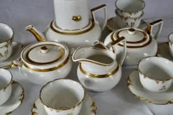 Online Pamono Antique French Porcelain Coffee Tea Set, 1865, Set of 13