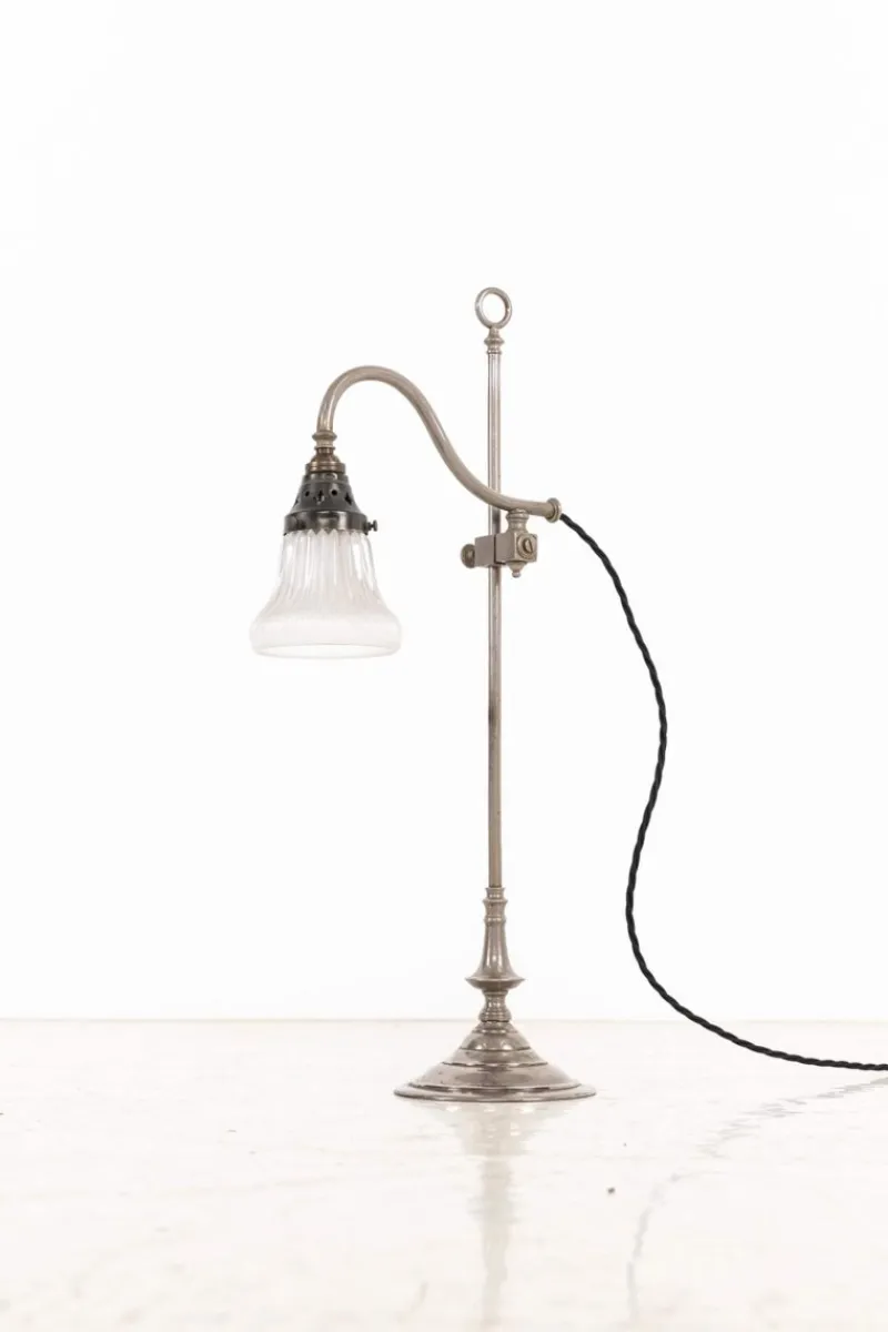Sale Pamono Antique French Rise and Fall Desk Lamp, 1890s
